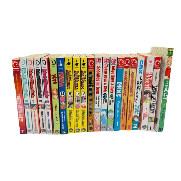 Lot of 21 Manga Comic Books - Inuyasha - Hot Gimmick - Tokyo Boys & Girls & More - Picture 1 of 7